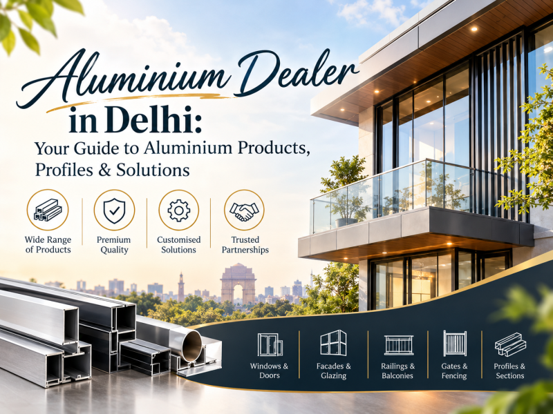 Aluminium Dealer in Delhi: Your Guide to Aluminium Products, Profiles & Solutions
